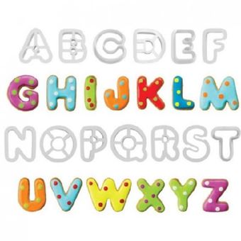 Picture of ALPHABET CUTTER SET 26 PCS